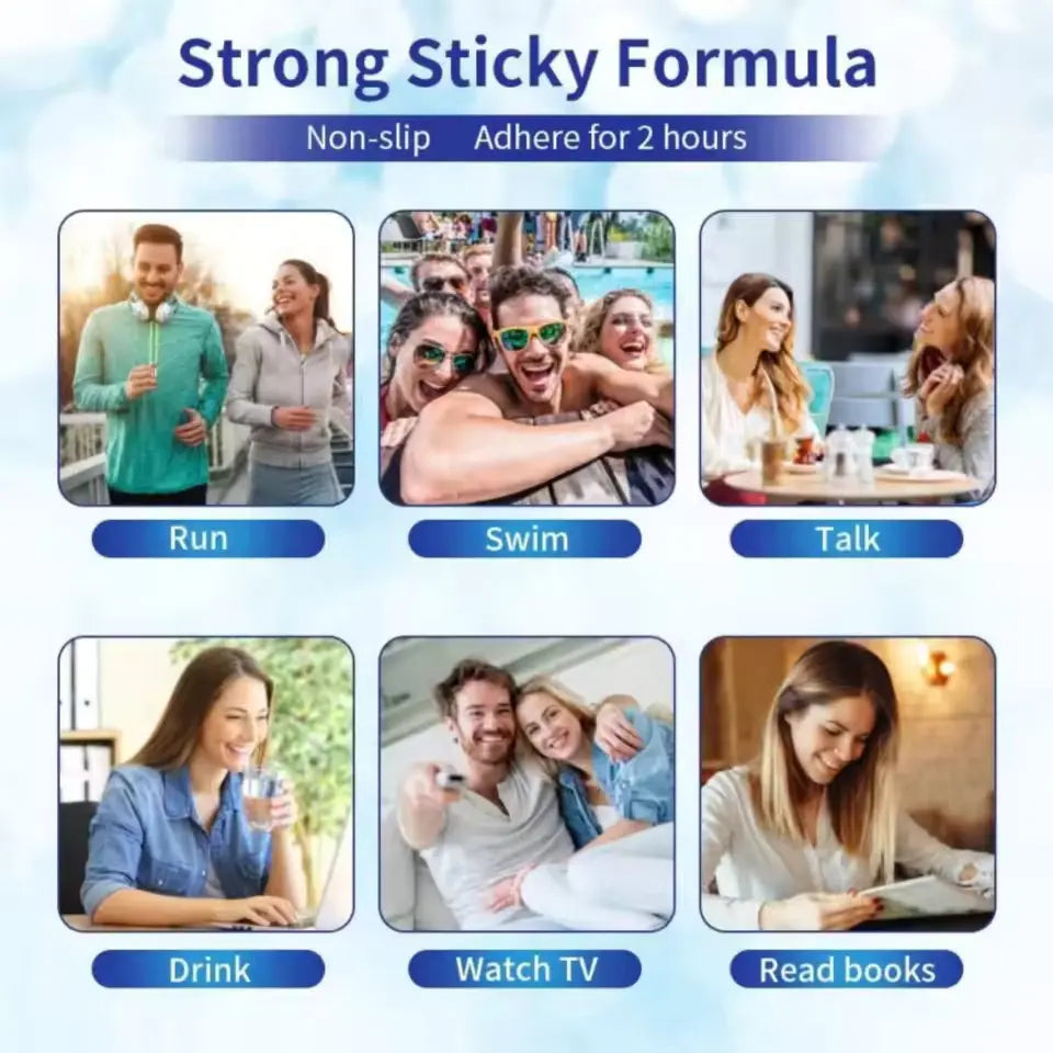 7/14/28 Pairs Teeth Brightening Strips for Teeth, 5D/9D Whitener Strips Reduced Sensitivity White Strips for Teeth Whitening